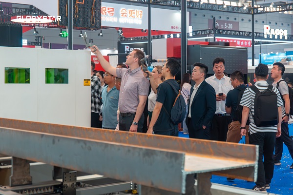 NS-12020H 型鋼激光二次加工自動化線首發成功，火爆熱銷！