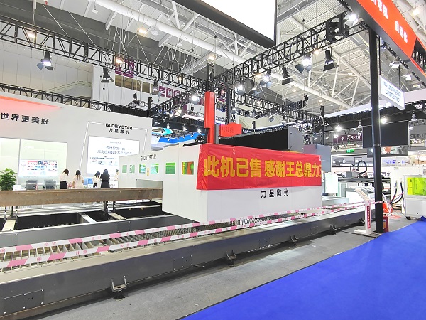 NS-12020H 型鋼激光二次加工自動化線首發成功，火爆熱銷！