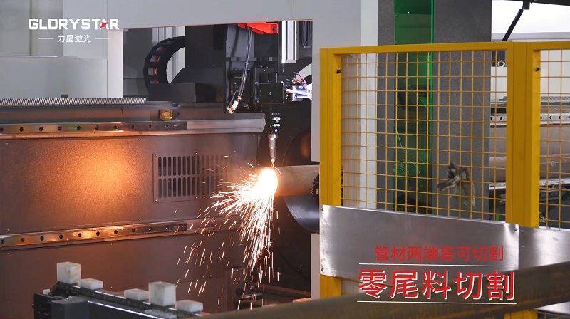 力星激光三卡盤重型管材切割機(jī)：精準(zhǔn)高效，突破極限！